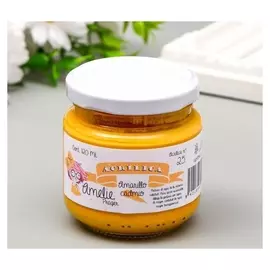 Акриловая краска Amelie жёлтый кадмий. 120 мл