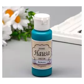 Акриловая краска Hausa бирюзовый, 60 мл