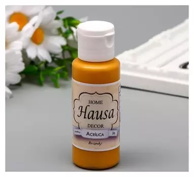 Акриловая краска Hausa бренди, 60 мл