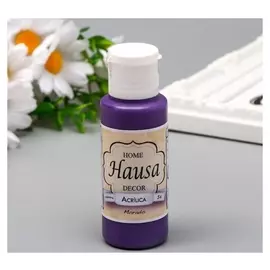 Акриловая краска Hausa фиолетовый, 60 мл