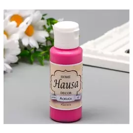Акриловая краска Hausa фуксия, 60 мл