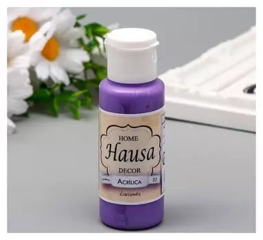Акриловая краска Hausa лавандовый, 60 мл