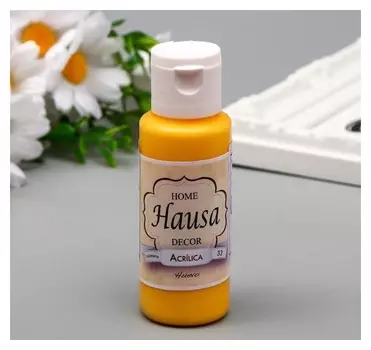 Акриловая краска Hausa яичный, 60 мл