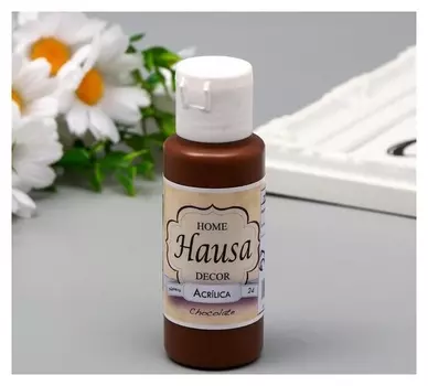 Акриловая краска Hausa шоколад, 60 мл