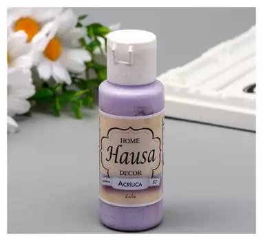 Акриловая краска Hausa сиреневый, 60 мл