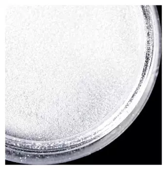 Акриловая пудра для декора, 3 гр, цвет серебристый