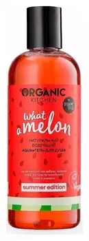 Аква-гель для душа натуральный бодрящий арбузный What-A-Melon