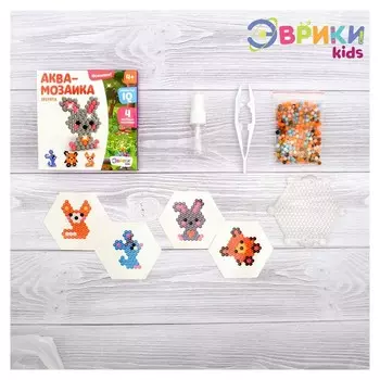Аквамозаика для детей «Лесные зверята»