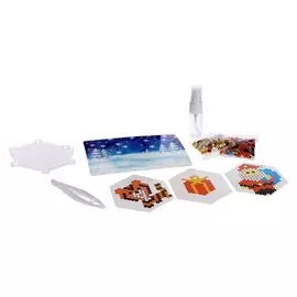 Аквамозаика с декорациями «Тигр и Дед мороз», в пакете