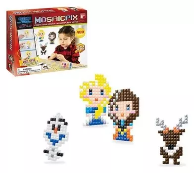 Аквамозаика Снежная принцесса 480 деталей