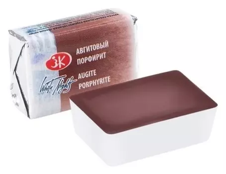 Акварель художественная в кювете 2.5 мм, ЗХК "Белые ночи", авгитовый порфирит, 1911633