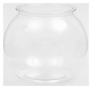 Аквариум круглый пластиковый, 4,8 литра