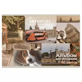 Альбом для рис. 40л Adventure ар40м149