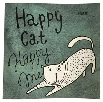 Альбом для рис.и эскизов Kroyter 190х195 36л бел.блок90гр,скоб,обл.кар,7439