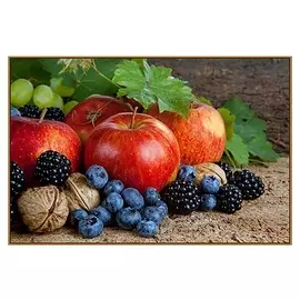 Алмазная мозаика «Дары лета», 32 цвета