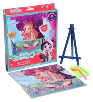 Алмазная мозаика Enchantimals, 20×20 см