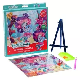 Алмазная мозаика Enchantimals, 20×20 см