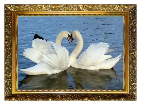 Алмазная мозаика «Истинная любовь» 29,5×20,5 см, 25 цветов