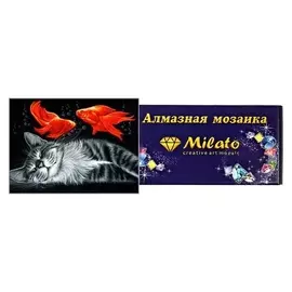 Алмазная мозаика «Мечты» 40х30 см, 23 цвета