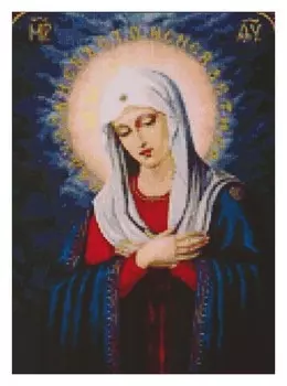 Алмазная мозаика «Умиление», 28 цветов