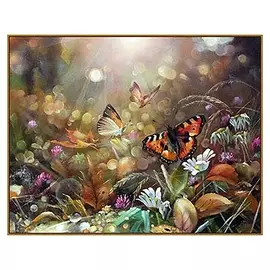 Алмазная мозаика "Волшебное утро", 25 цветов