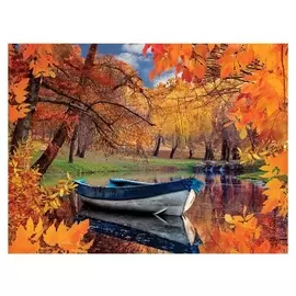 Алмазная вышивка на раме 30x40 с частичным заполнением «Пейзаж»