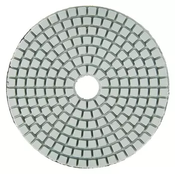 Алмазный гибкий шлифовальный круг Tundra, для мокрой шлифовки, 100 мм, № 800