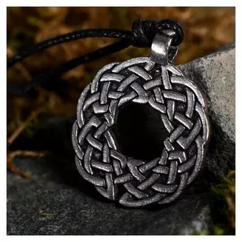 Амулет-брелок, тотем "Кельтские узлы" №12, металлический
