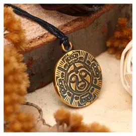 Амулет "Индейский дух бога солнца" (Согревает душу, укрепляет дух), длина 68см