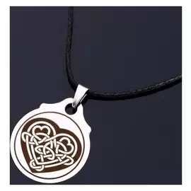 Амулет "Сердечные узы", (Медля сталь)