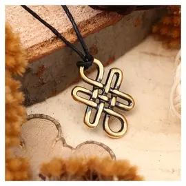 Амулет "Узел долголетия" (Символ энергетического равновесия), длина 68см