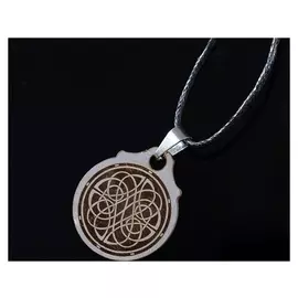 Амулет "Узел судьбы", (Мед/сталь)