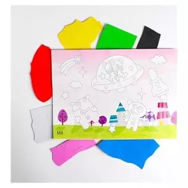 Аппликация 3D "Инопланетяне" из ЕVA