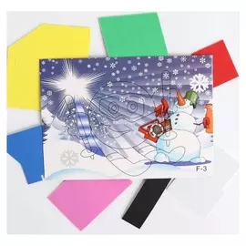 Аппликация 3D «Колобок» из ЕVA