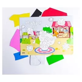 Аппликация 3D "Счастье" из ЕVA