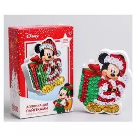 Аппликация пайетками микки маус