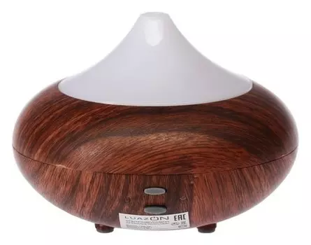 Аромадиффузор Luazon Lhu-10, ультразвуковой, 210 мл, 2 режима, подсветка, цвет тёмное дерево