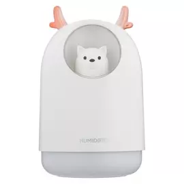 Аромадиффузор ZDK HK1 мишка, ультразвуковой, 2 Вт, 0.3 л, до 15 м2, ароматизация, белый