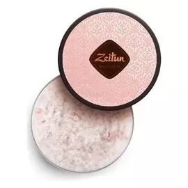 Ароматическая соль для ванн "Ритуал нежности" с дамасской розой и маслом персика