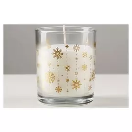 Ароматическая свеча в стакане "Зимний жасмин"