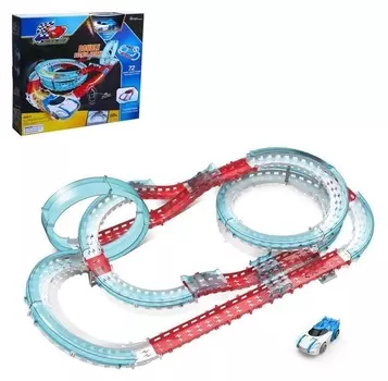 Автотрек «Скоростная петля», работает от батареек