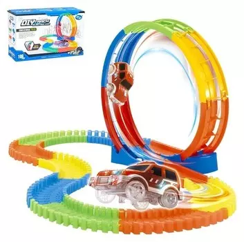 Автотрек со светящейся машинкой Магический Трек