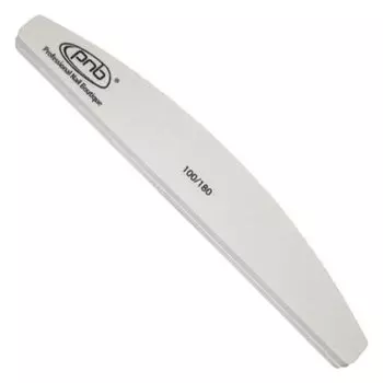 Баф для ногтей 100/180 Grey, полукруг