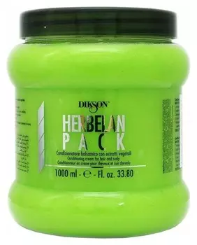 Бальзам для волос с ментолом, маслами ромашки и мальвы Herbelan Pack (Объем 1000 мл)