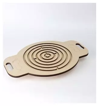 Балансир лабиринт 54х36 см, с шариком