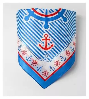 Бандана «Морское путешествие», 50х50 см