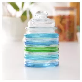 Банка для сыпучих продуктов 280 мл "Перелив"