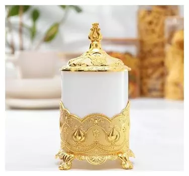 Банка для сыпучих продуктов «Чай, кофе» 400 мл, 11,5×17 см