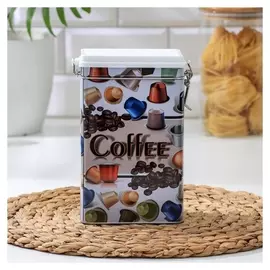 Банка для сыпучих продуктов Coffee, 19×12×7,5 см