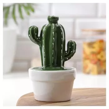 Банка для сыпучих продуктов доляна «Кактус», 160 мл